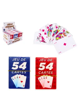 LOT JEU CARTES 54