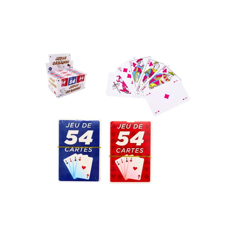 LOT JEU CARTES 54